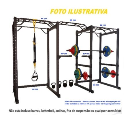 Kit de Gaiola MC 300 – gaiola de treino funcional | Kinesfit