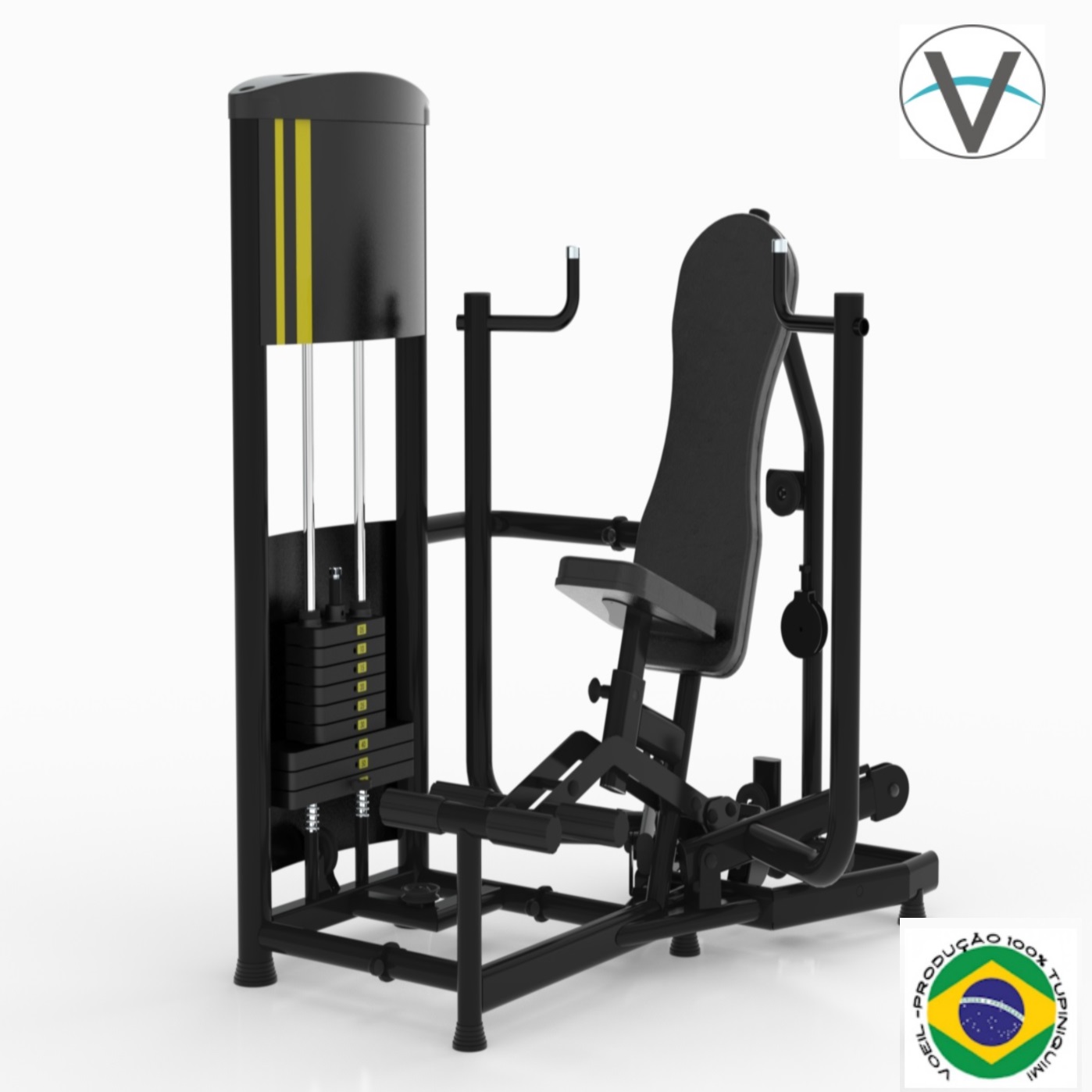 Supino Vertical Voeil VC-3090 – máquina de musculação | Kinesfit